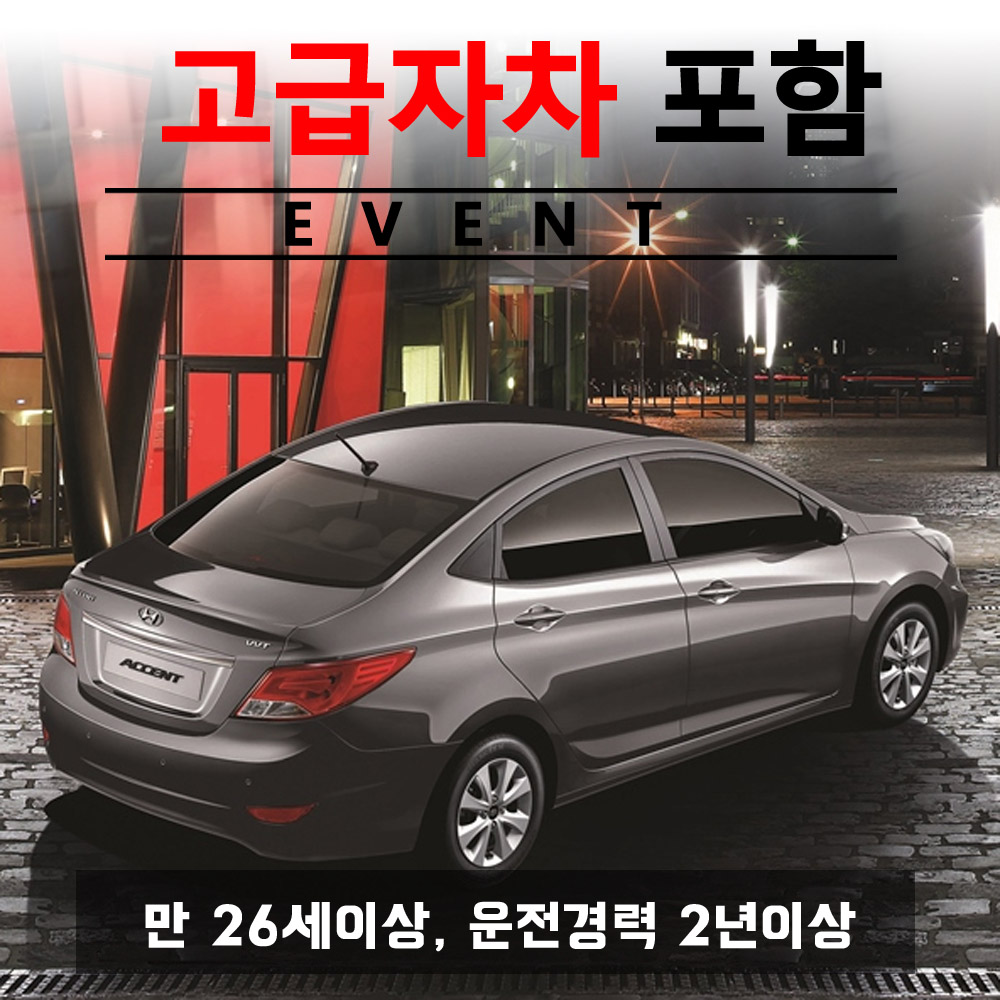 뉴엑센트 + 고급자차